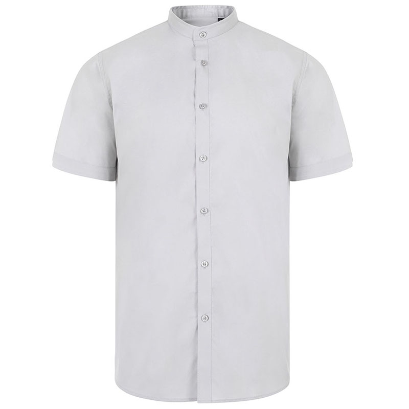 Camisa cuello tirilla stretch manga corta hombre Camisa cuello tirilla stretch manga corta hombre