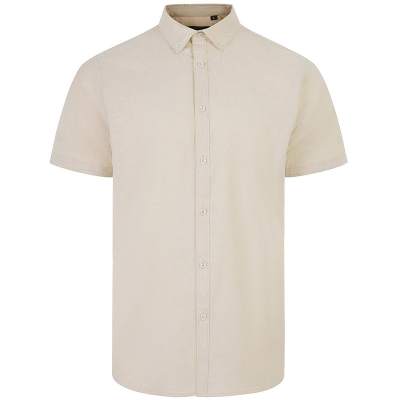 Camisa oxford stretch manga corta hombre Camisa oxford stretch manga corta hombre