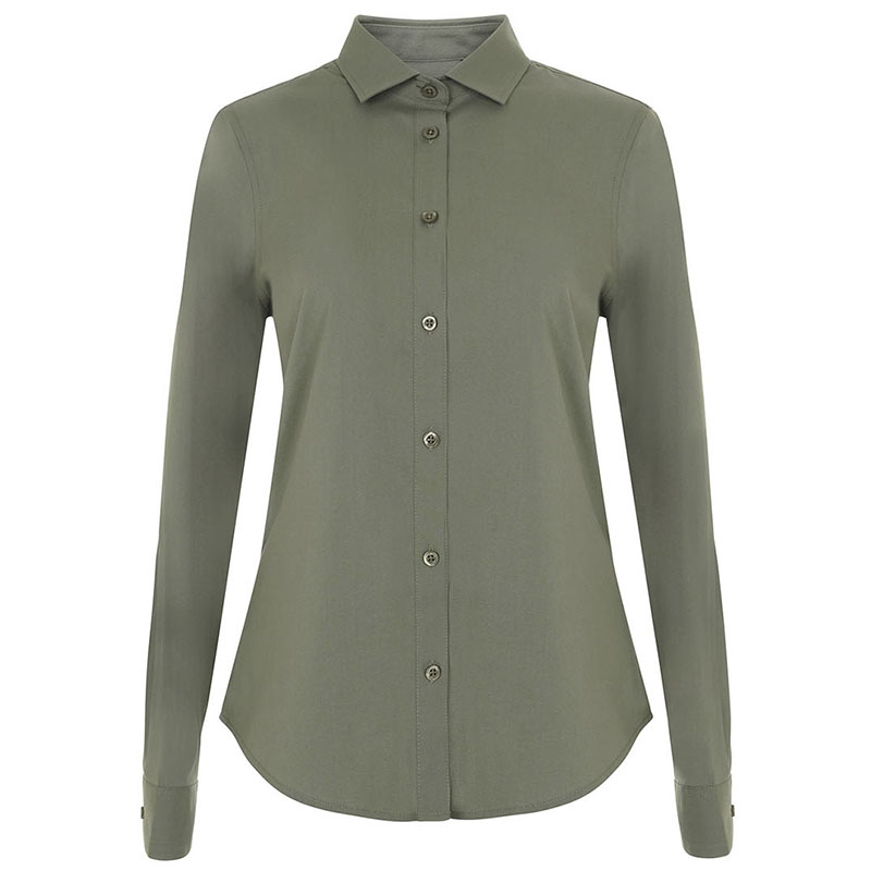 Camisa manga larga stretch mujer Camisa manga larga stretch mujer