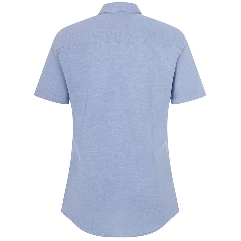 Camisa oxford stretch mujer manga corta