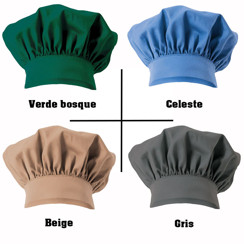 Gorro chef 23 colores