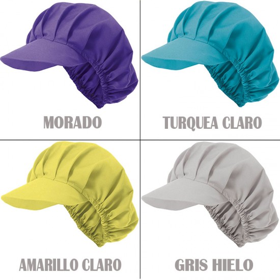 Cofia hostelería en 25 colores