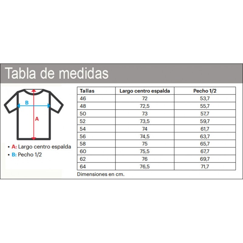 Chaqueta cocinero Los concursantes de la TV