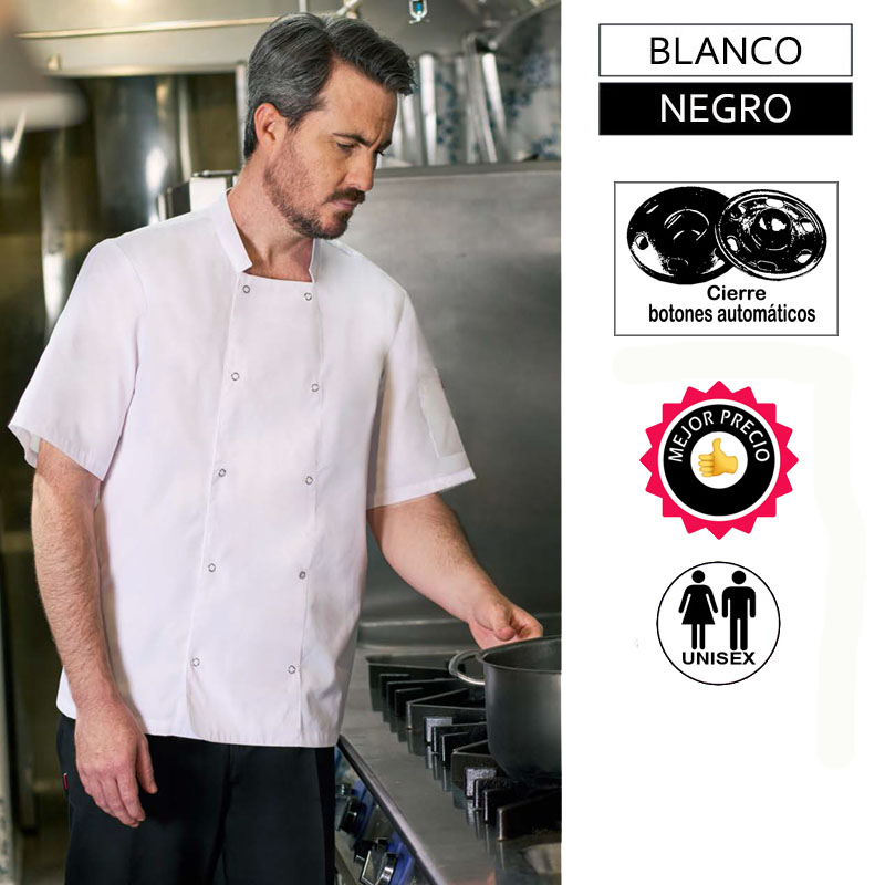 Chaqueta cocina  Ligera y fresca 