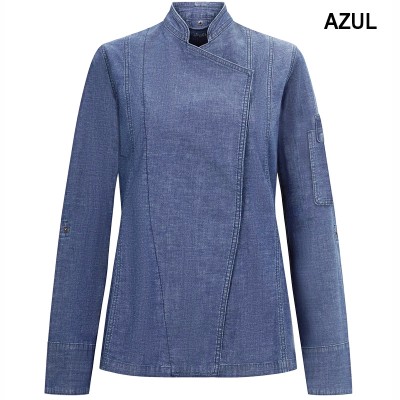 Chaqueta de cocinera tejana