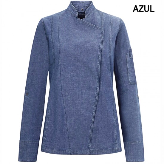 Chaqueta de cocinera tejana