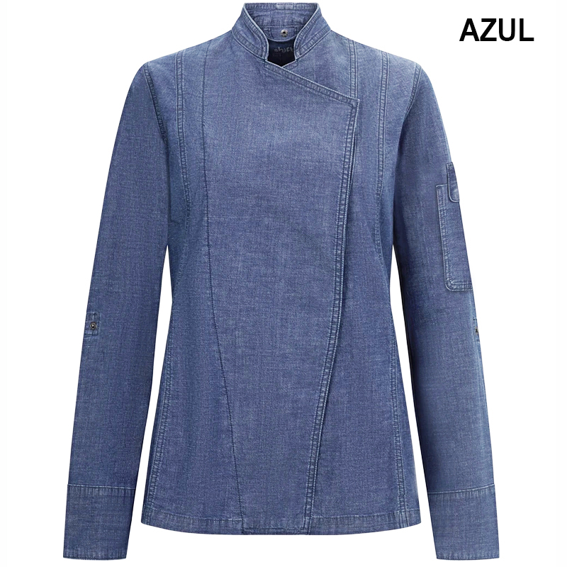 Chaqueta de cocinera tejana