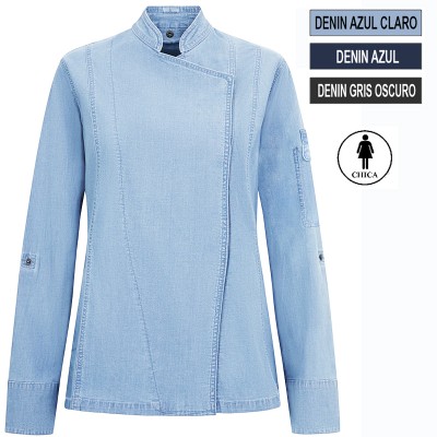 Chaqueta de cocinera tejana