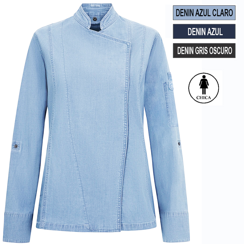 Chaqueta de cocinera tejana