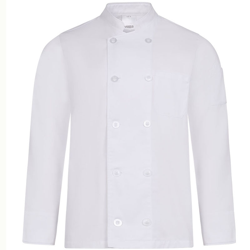Chaqueta de cocina manga larga