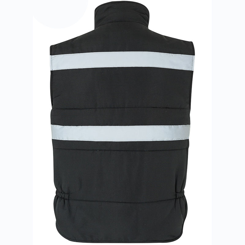 Chaleco con cintas acolchado multibolsillos