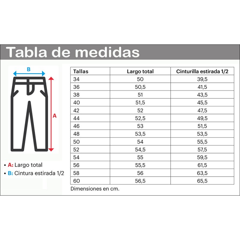 Bermudas multibolsillos Total Match 15 combinaciones