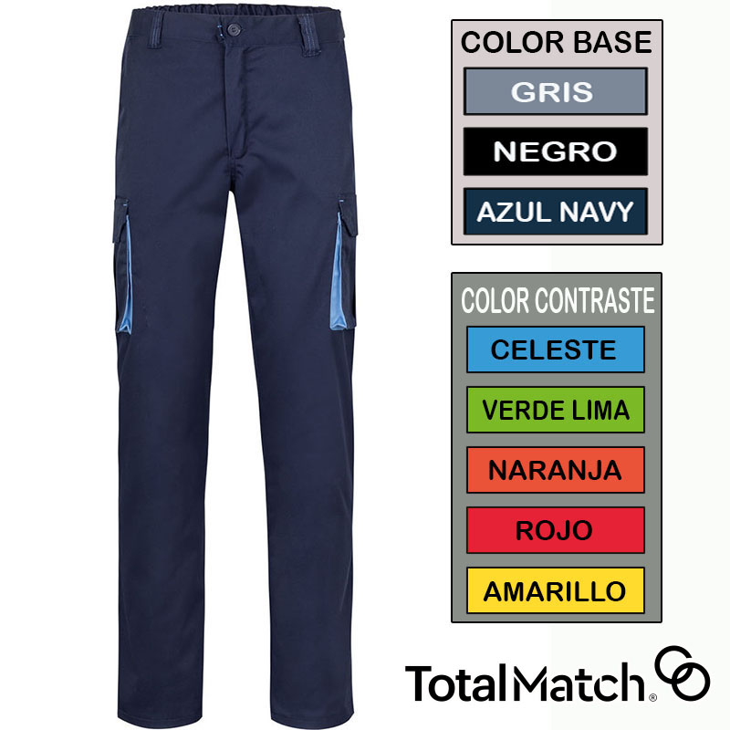 Pantalón stretch Total Match 15 combinaciones