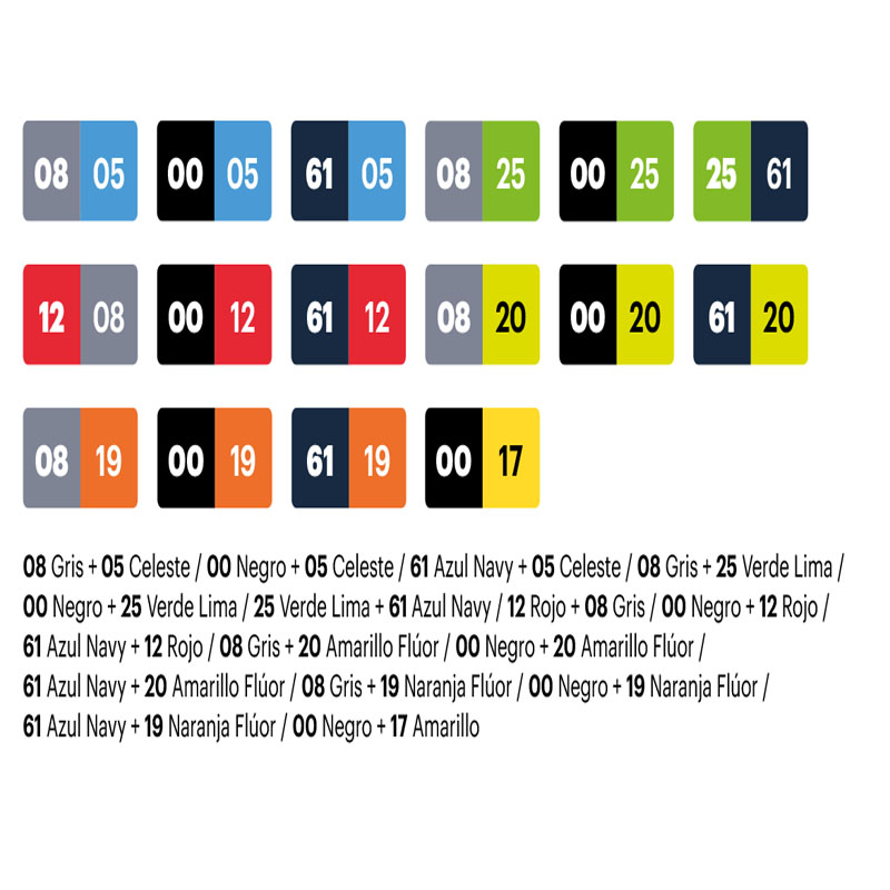 Camiseta técnica Total Match 15 combinaciones