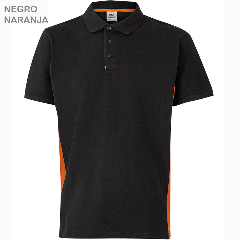 Polo bicolor manga corta Total Match 15 combinaciones