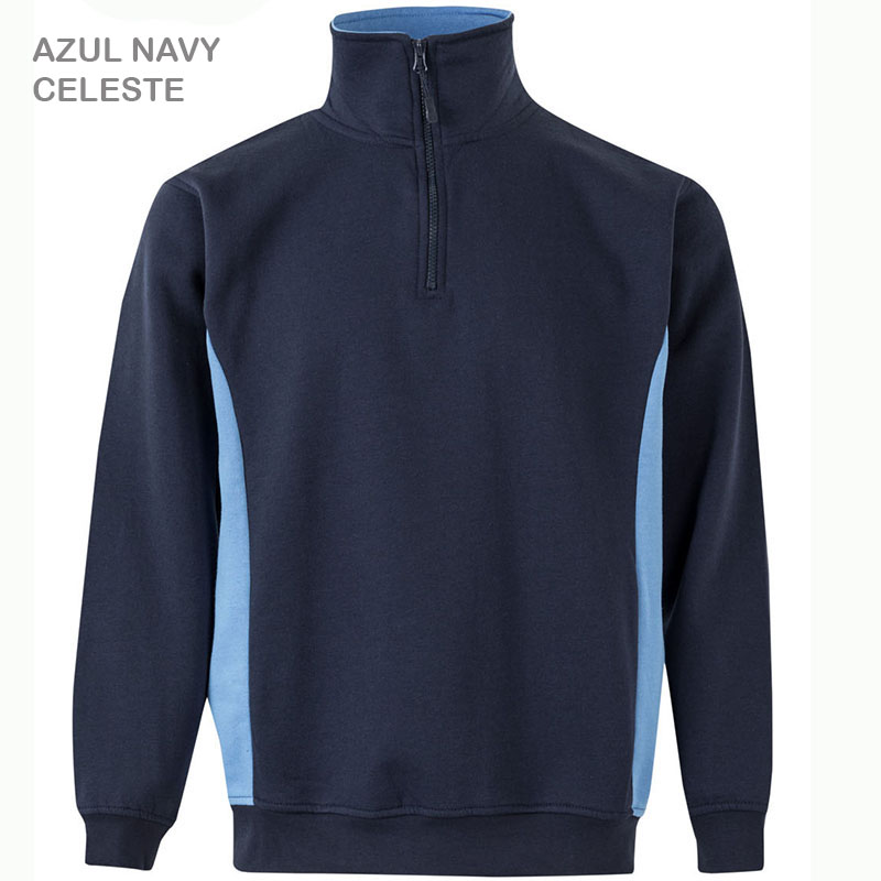 Sudadera bicolor Total Match 15 combinaciones