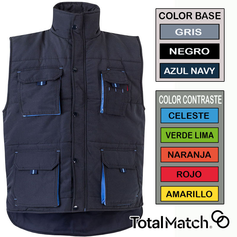 Chaleco multibolsillos Total Match 15 combinacione...