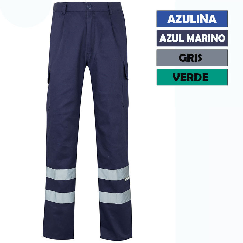 Pantalon Con Cintas Reflectantes
