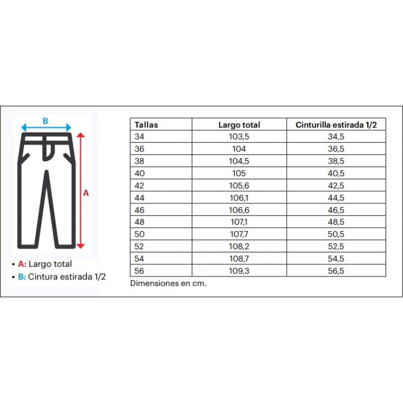 Pantalón chino stretch, unisex