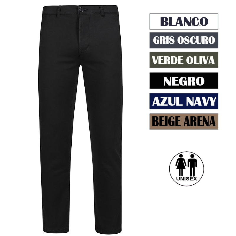 Pantalón chino stretch, unisex
