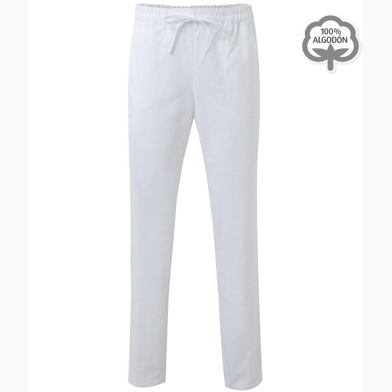 Pantalón pijama 100% algodón con cintas