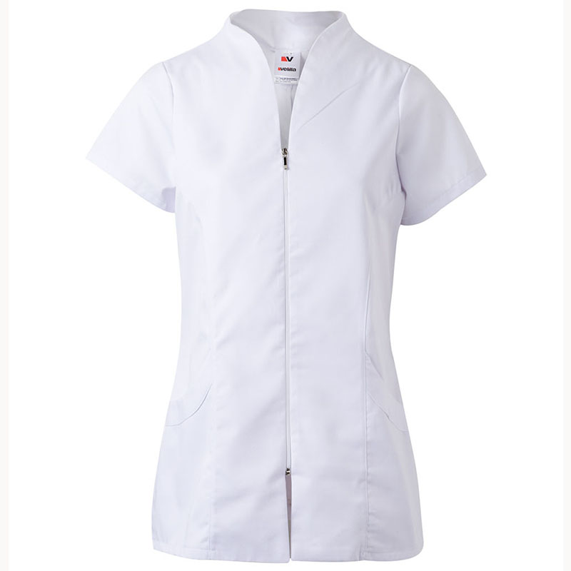 Chaqueta con cremallera manga corta