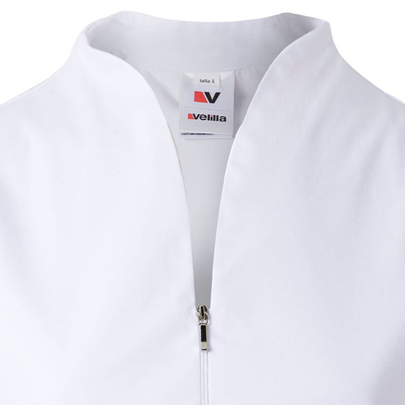 Chaqueta con cremallera manga corta