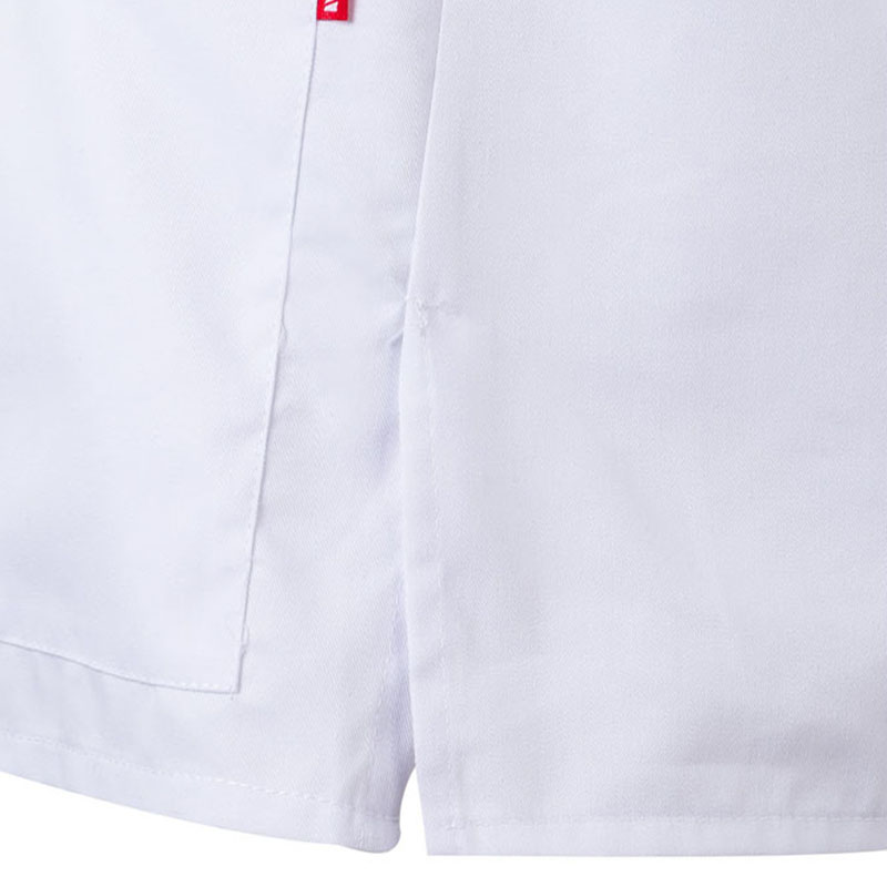 Chaqueta con automáticos manga corta