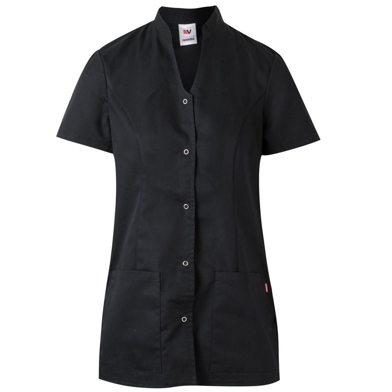 Chaqueta con automáticos manga corta