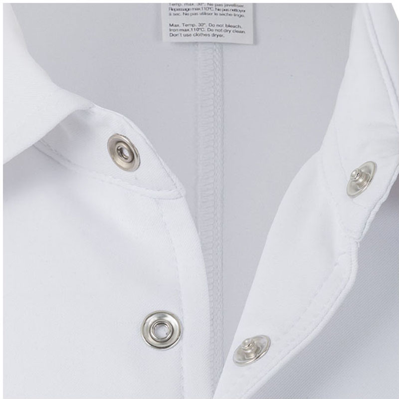 Bata sanitaria unisex, microfibra antibacterias