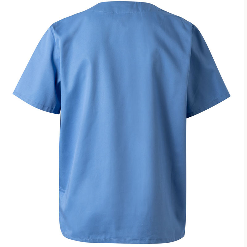 Chaqueta pijama abotonada cuello redondo