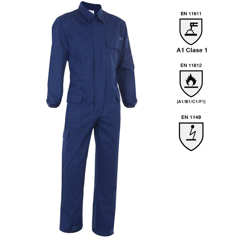 Mono ignífugo - antiestático