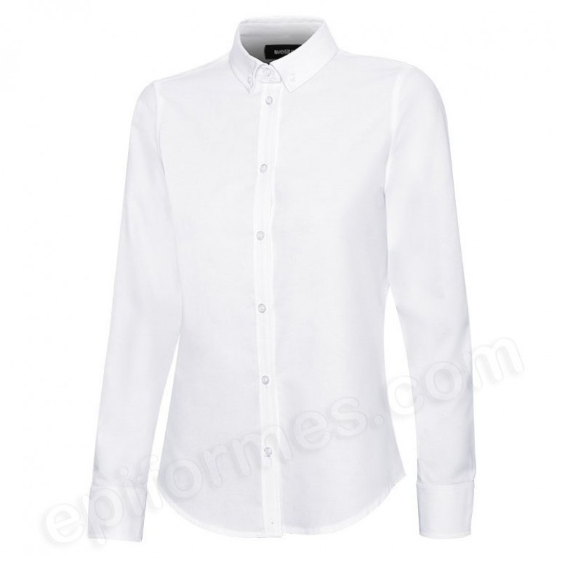 Camisa oxford stretch mujer