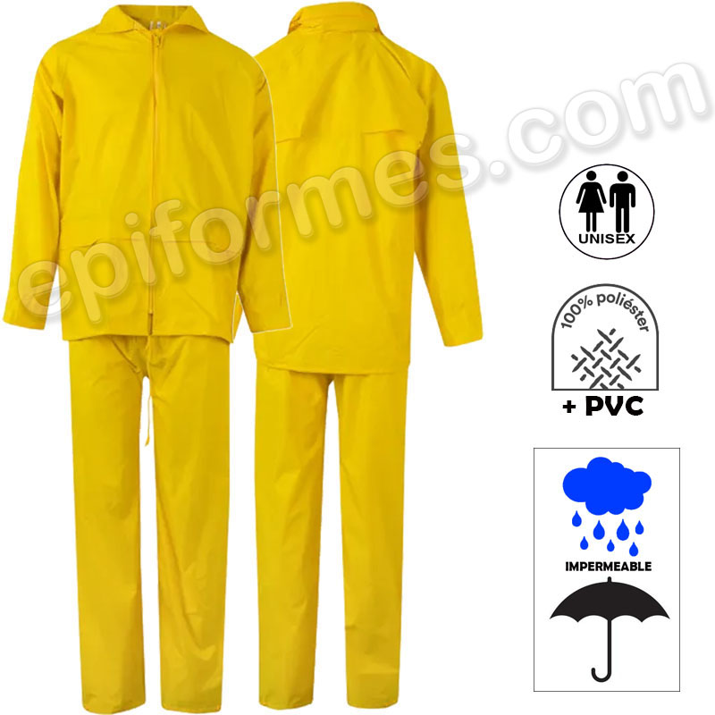 Traje de agua, impermeable de protección