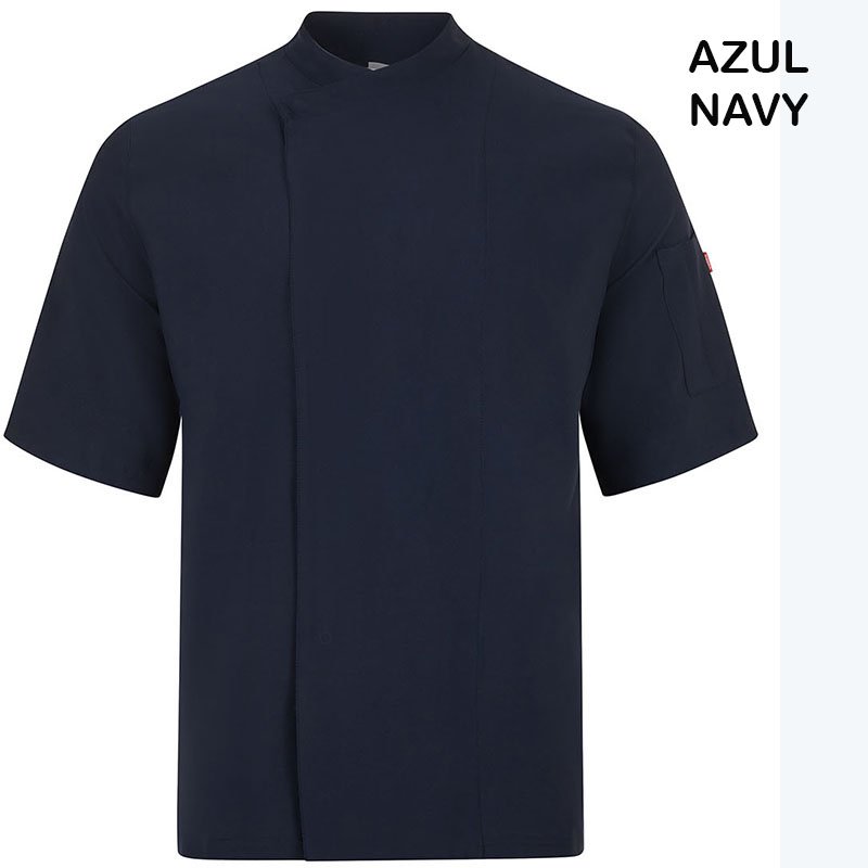 Chaqueta cocina microfibra con coolmax en espalda