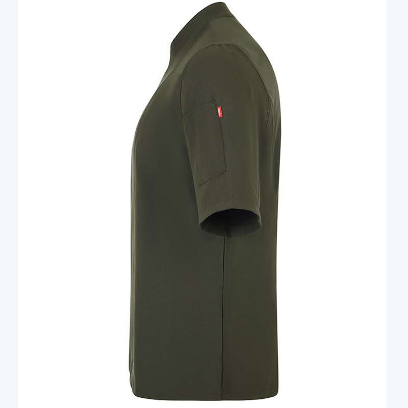 Chaqueta cocina microfibra con coolmax en espalda