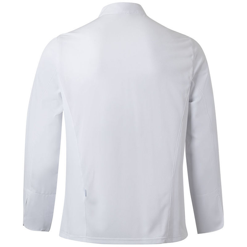Chaqueta cocina microfibra con coolmax en espalda