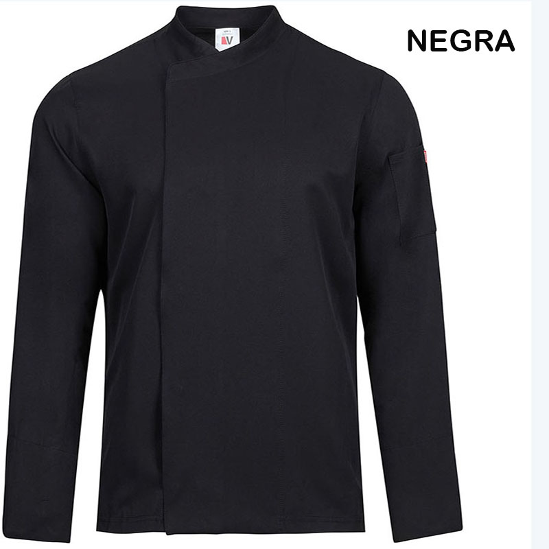 Chaqueta cocina microfibra con coolmax en espalda