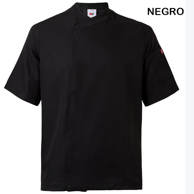 Chaqueta cocina microfibra con coolmax en espalda