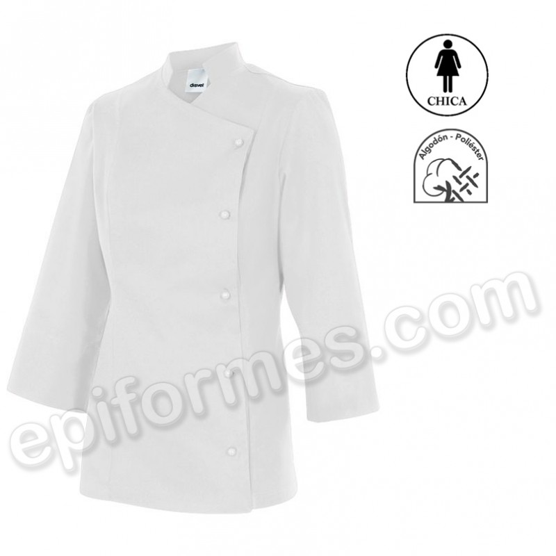 Chaqueta de cocinera con teflón