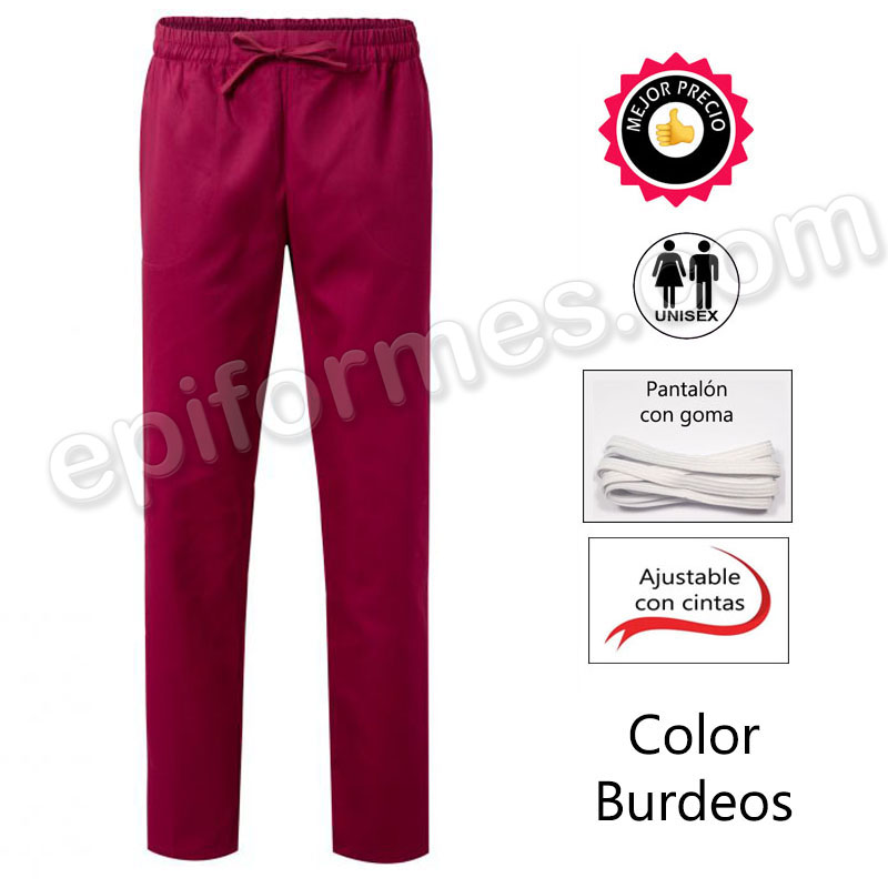 Pantalón goma y cinta ajustable 15 colores