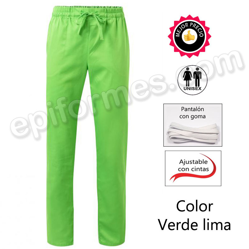 Pantalón goma y cinta ajustable 15 colores