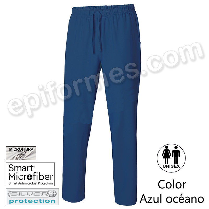 Pantalón de pijama sanitario, Microfibra