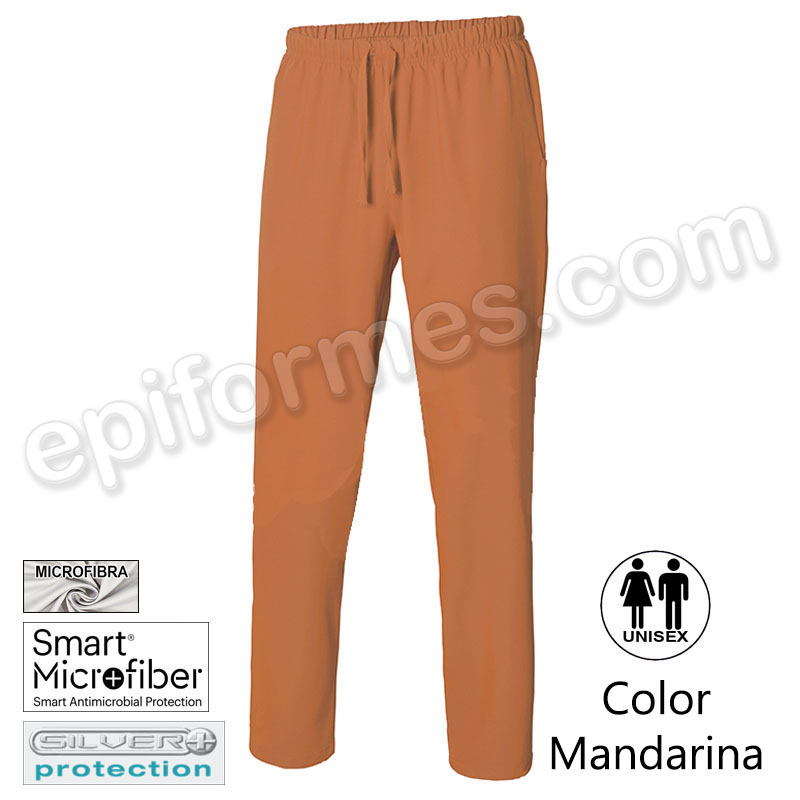 Pantalón de pijama sanitario, Microfibra