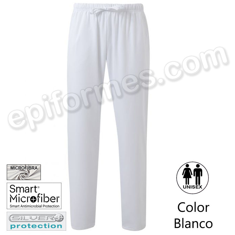 Pantalón de pijama sanitario, Microfibra