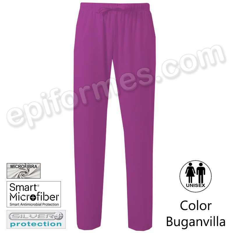 Pantalón de pijama sanitario, Microfibra