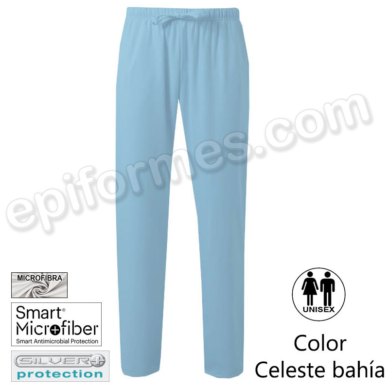 Pantalón de pijama sanitario, Microfibra