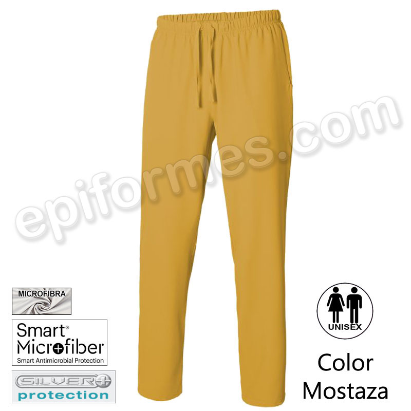 Pantalón de pijama sanitario, Microfibra