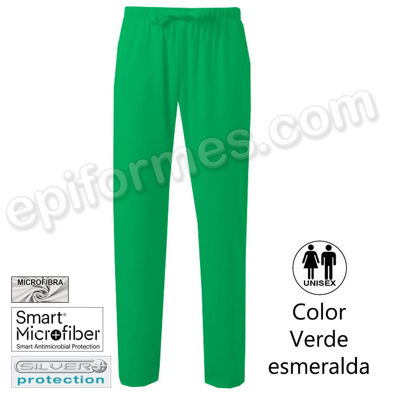 Pantalón de pijama sanitario, Microfibra