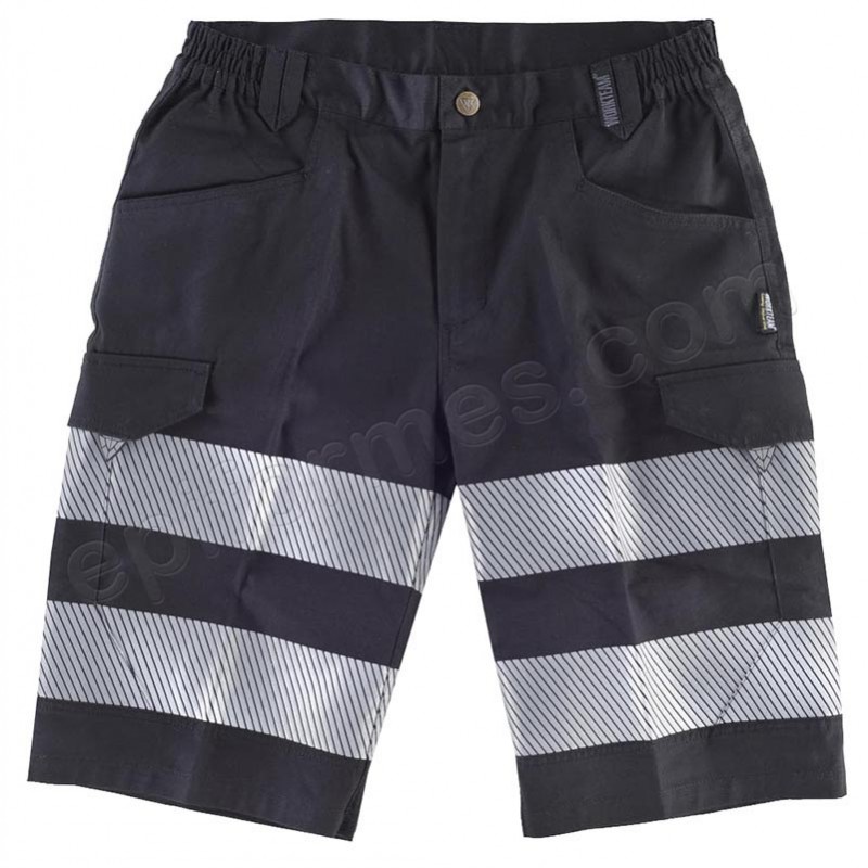 Bermudas con cintas reflectantes segmentadas